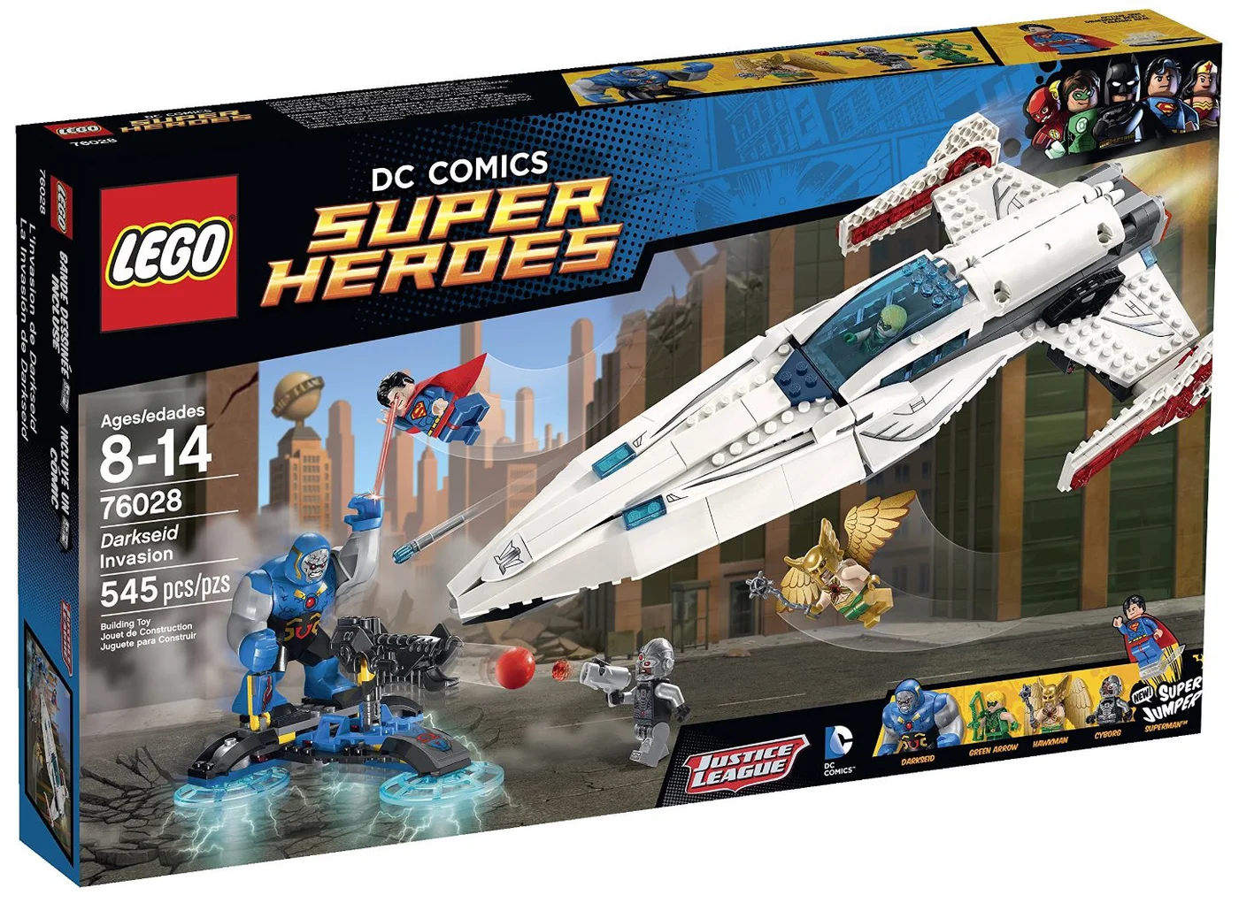 LEGO® DC Comics Super Heroes 76028 L’invasione di Darkseid - vue 3