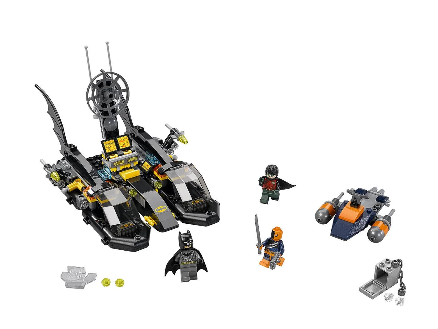 LEGO® DC Comics Super Heroes 76034 Inseguimento nel porto con il Batboat - vue 6