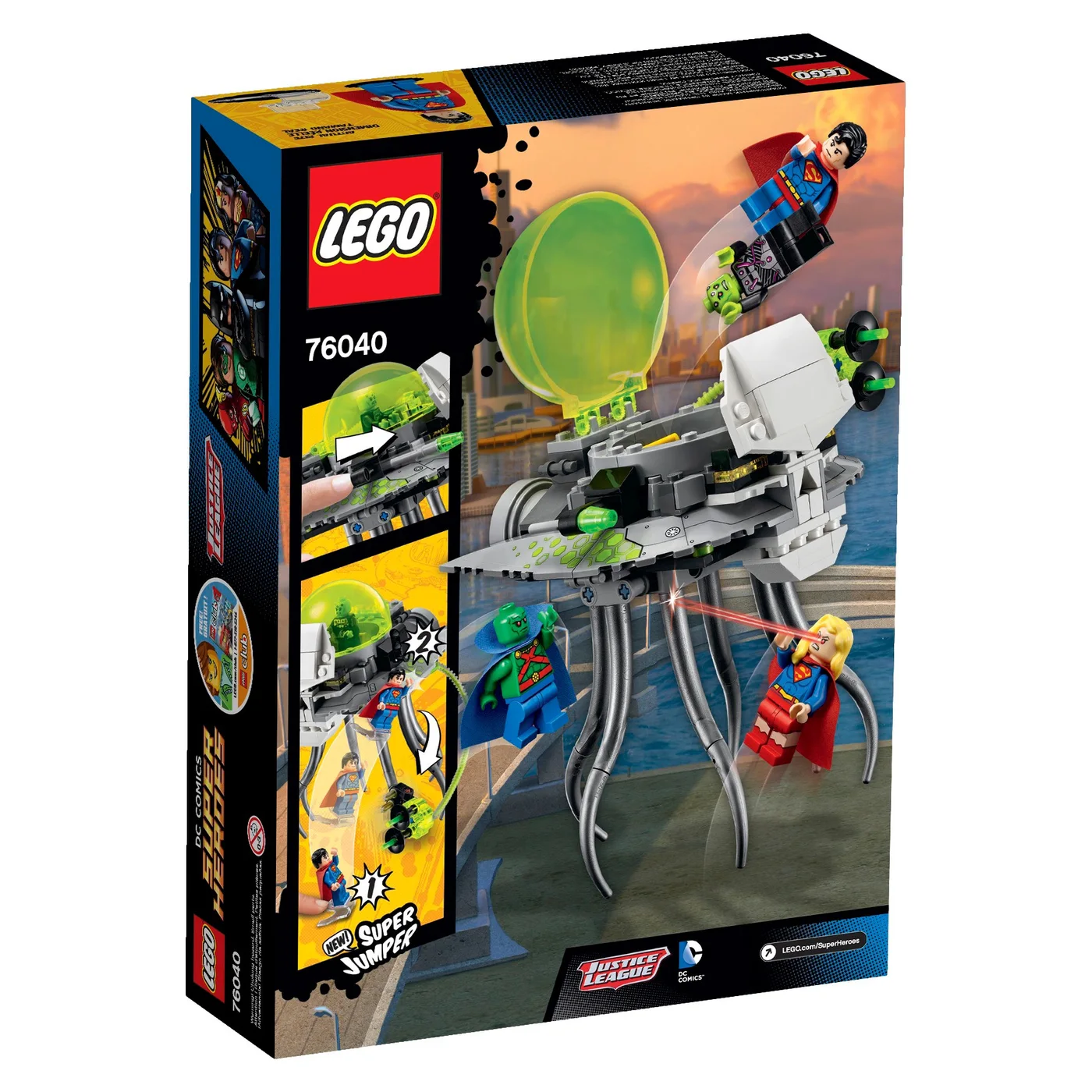LEGO® DC Comics Super Heroes 76040 L’attacco di Brainiac - vue 3