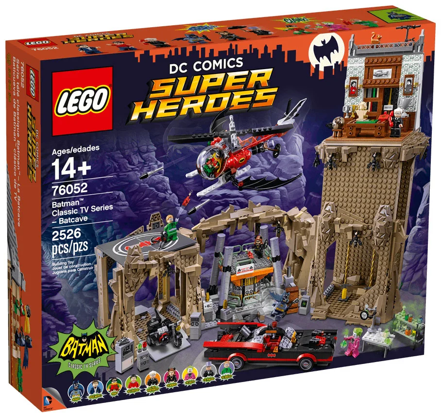 LEGO® DC Comics Super Heroes 76052 Serie TV Batman Classic – Batcaverna - vue 2