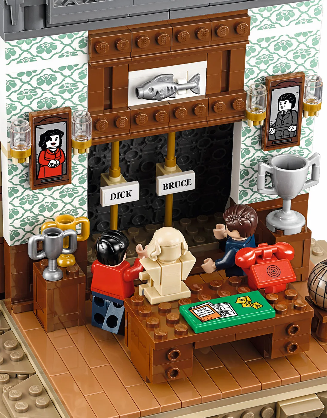 LEGO® DC Comics Super Heroes 76052 Serie TV Batman Classic – Batcaverna - vue 3