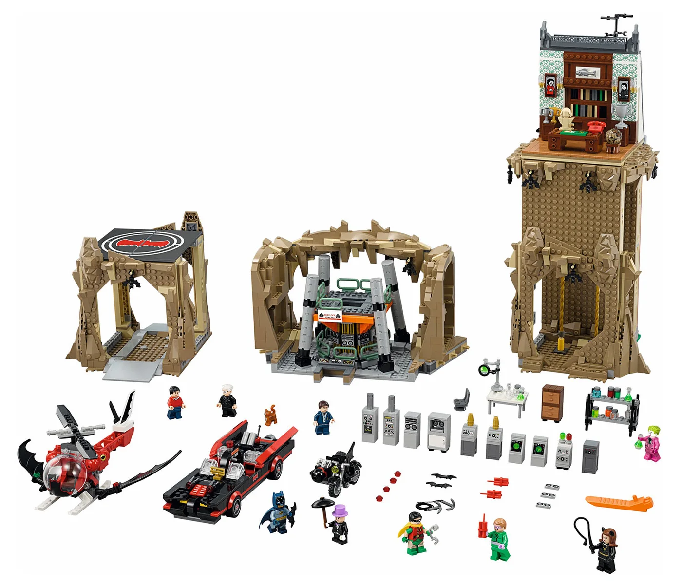 LEGO® DC Comics Super Heroes 76052 Serie TV Batman Classic – Batcaverna - vue 6