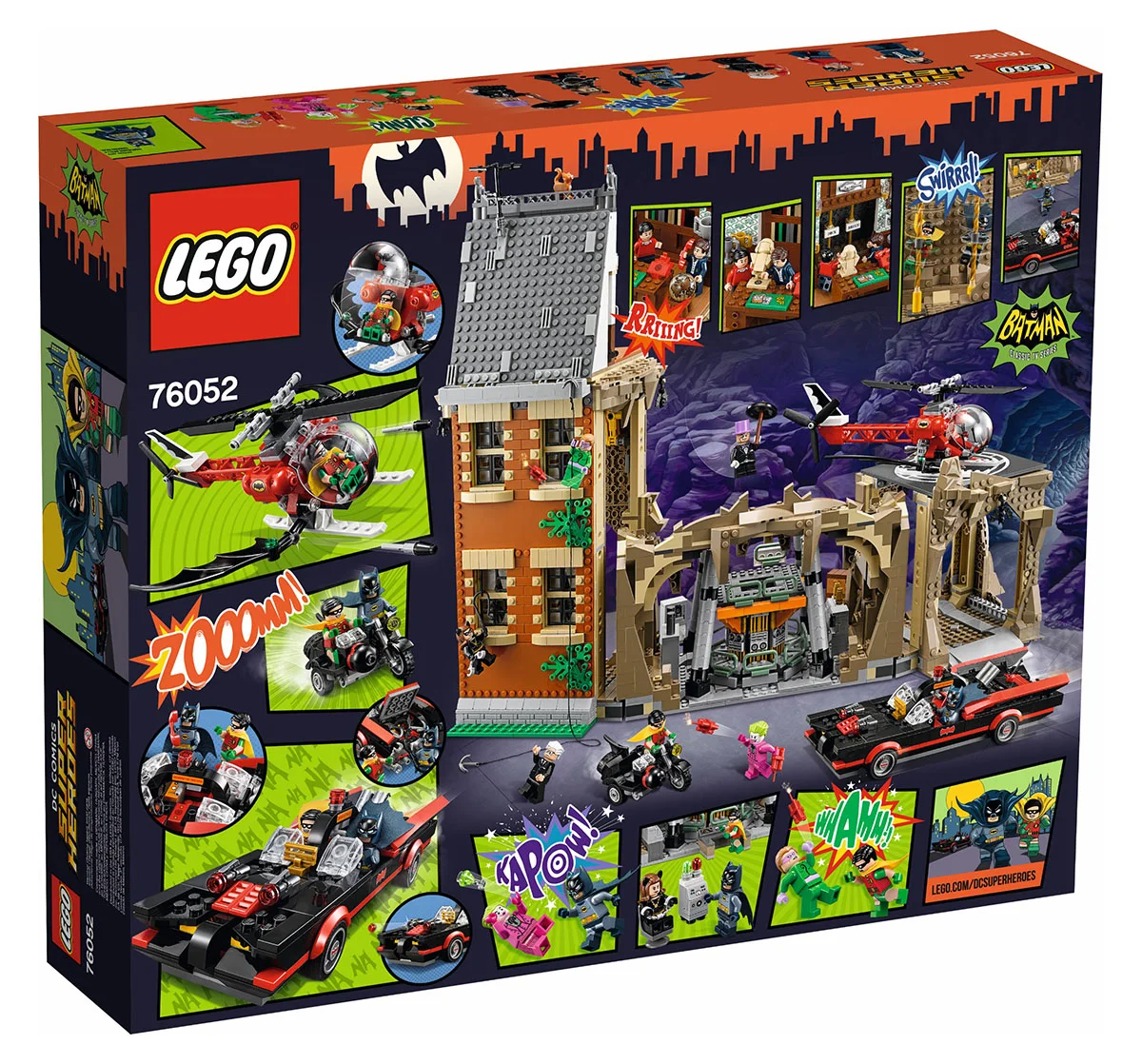 LEGO® DC Comics Super Heroes 76052 Serie TV Batman Classic – Batcaverna - vue 10