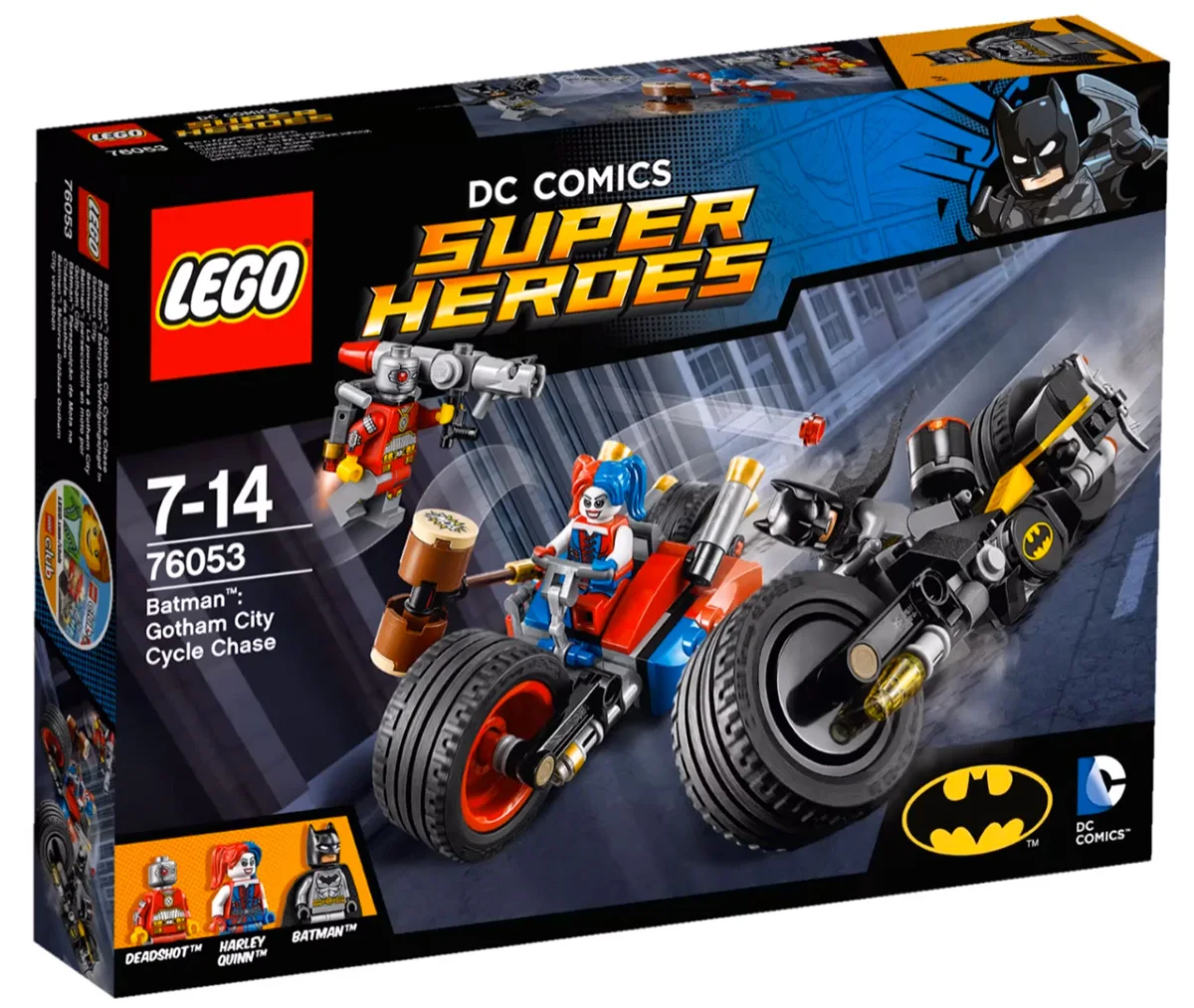LEGO® DC Comics Super Heroes 76053 Batman: inseguimento sul Batciclo a Gotham City - vue 3