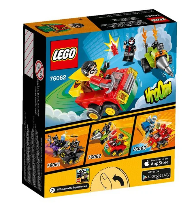 LEGO® DC Comics Super Heroes 76062 Mighty Micros: Robin contro Bane - vue 5