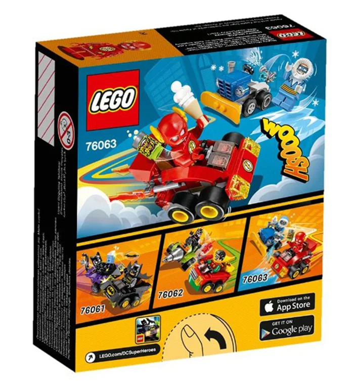LEGO® DC Comics Super Heroes 76063 Mighty Micros: Flash contro Captain Cold - vue 4