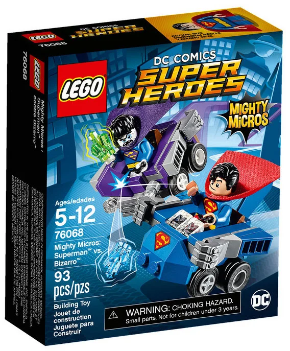 LEGO® DC Comics Super Heroes 76068 Mighty Micros: Superman contro Bizarro - vue 5