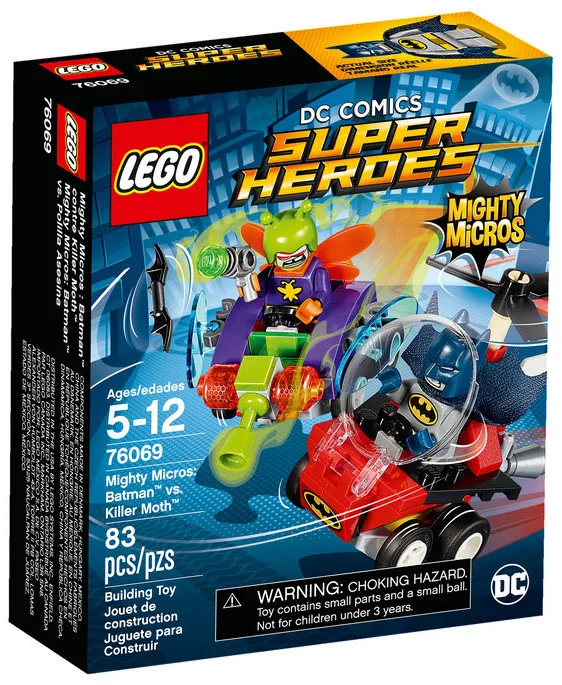 LEGO® DC Comics Super Heroes 76069 Mighty Micros: Batman contro Killer Moth - vue 5