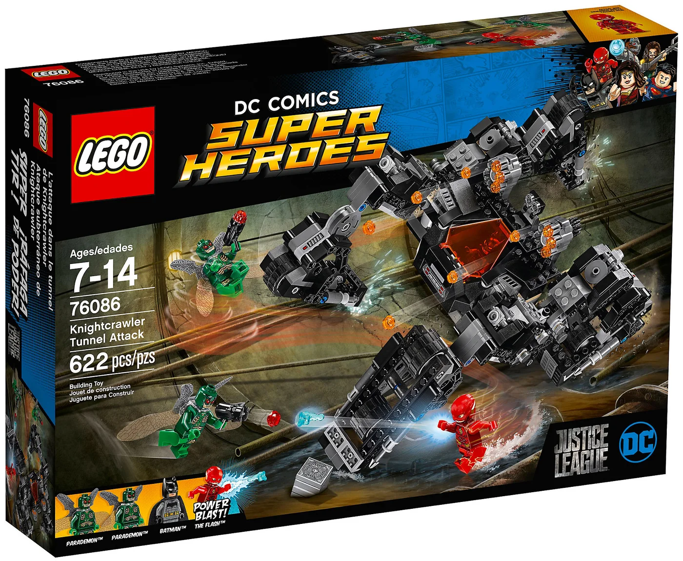LEGO® DC Comics Super Heroes 76086 Attacco nel tunnel del Knightcrawler - vue 3