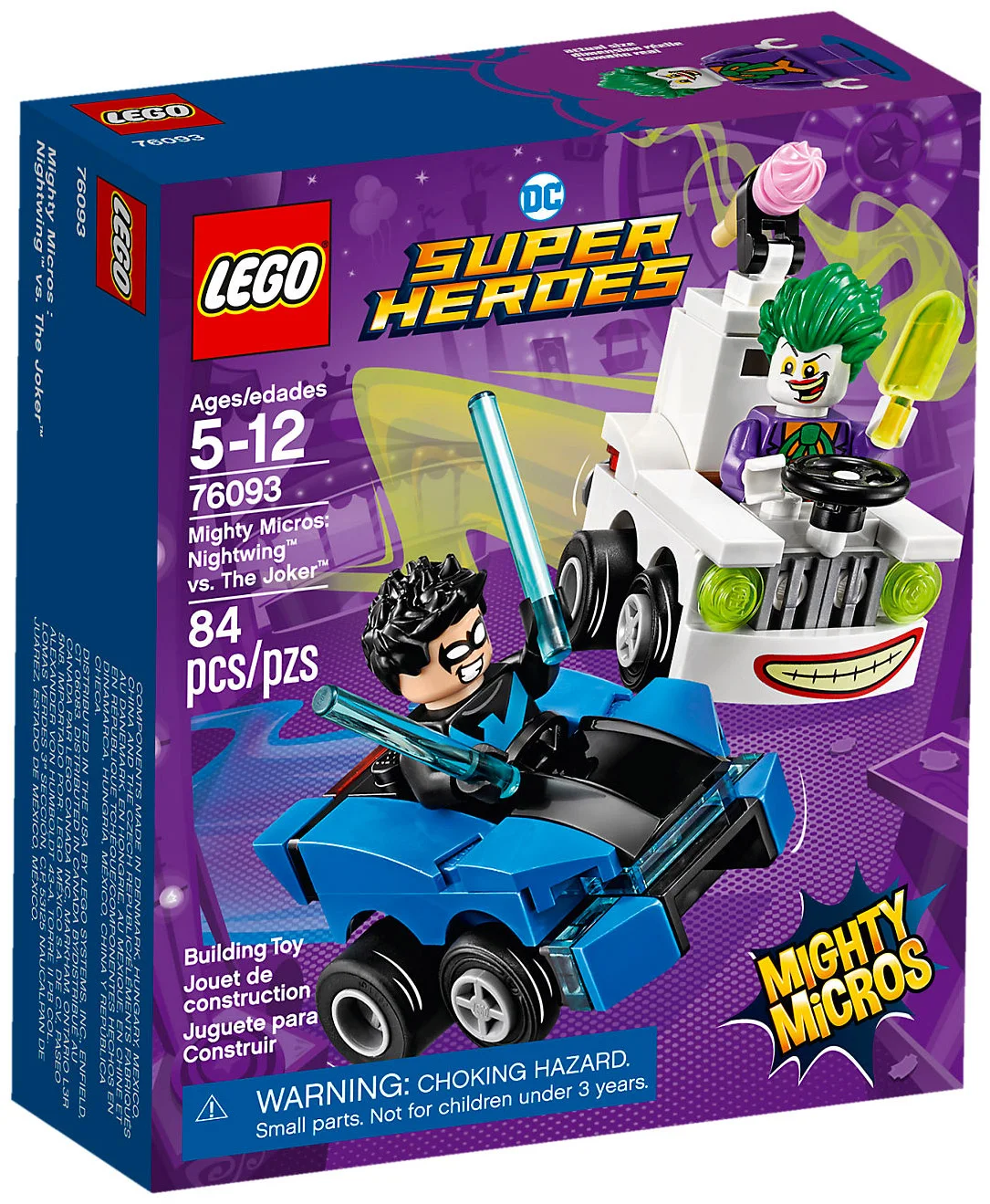 LEGO® DC Comics Super Heroes 76093 Mighty Micros: Nightwing contro Joker - vue 7