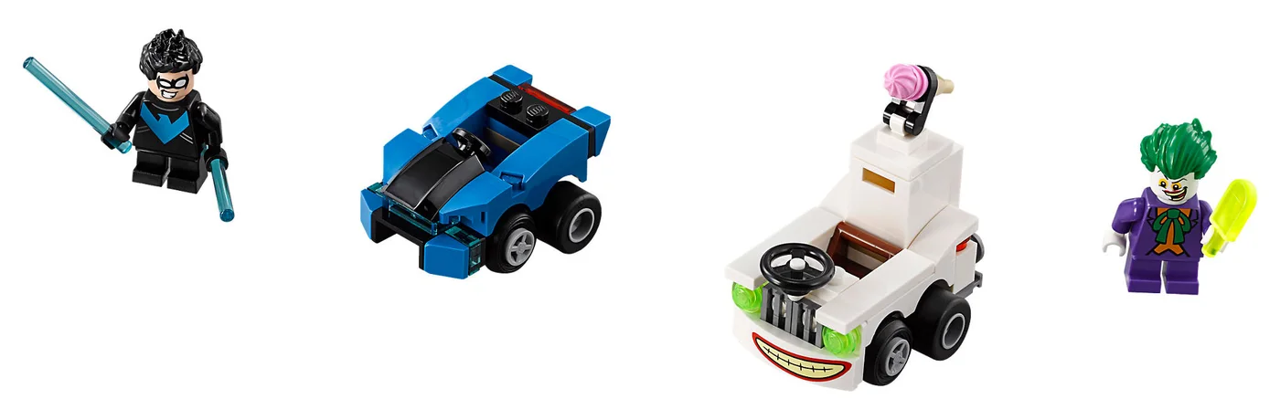 LEGO® DC Comics Super Heroes 76093 Mighty Micros: Nightwing contro Joker - vue 8