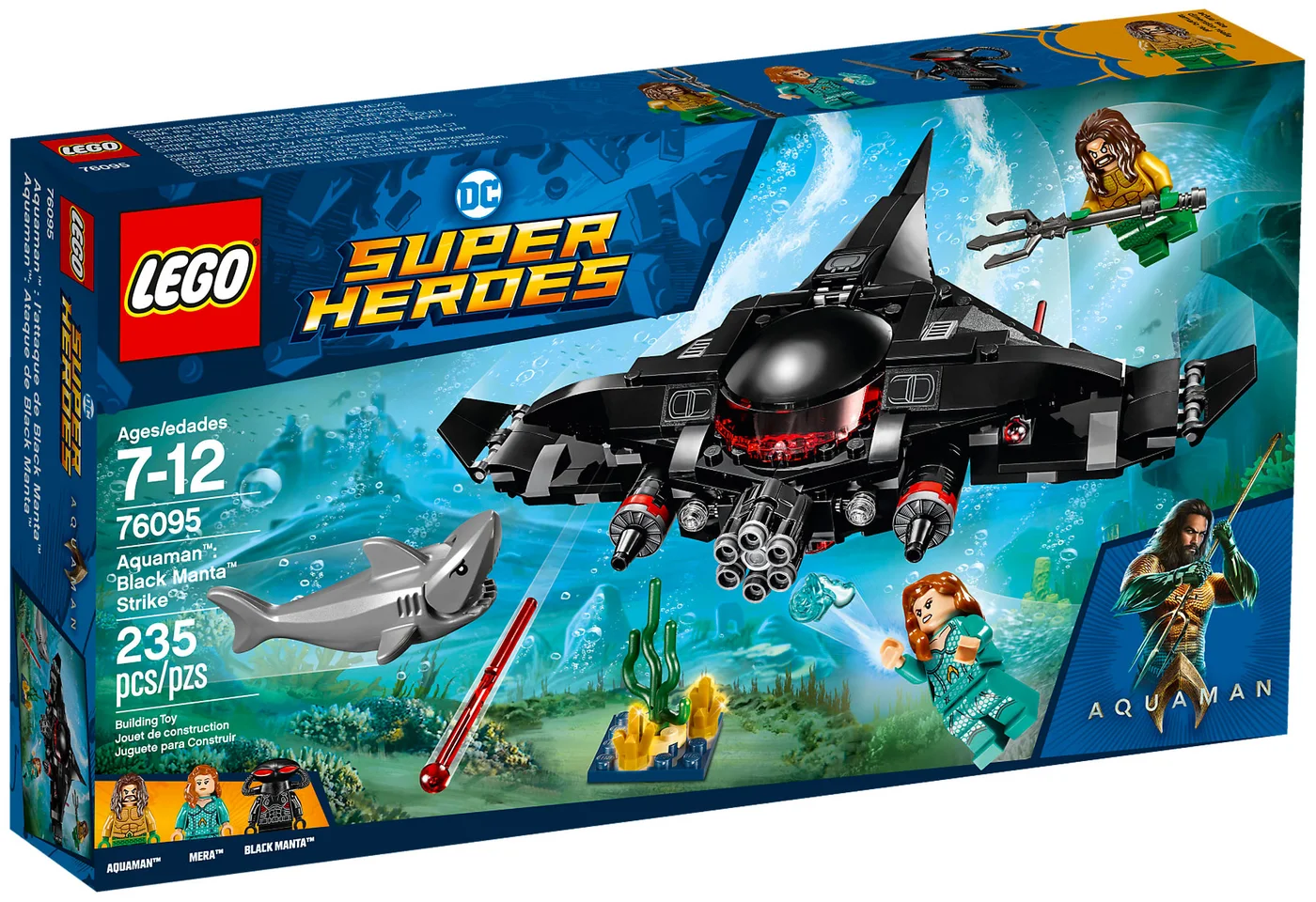 LEGO® DC Comics Super Heroes 76095 Aquaman: attacco di Black Manta - vue 2