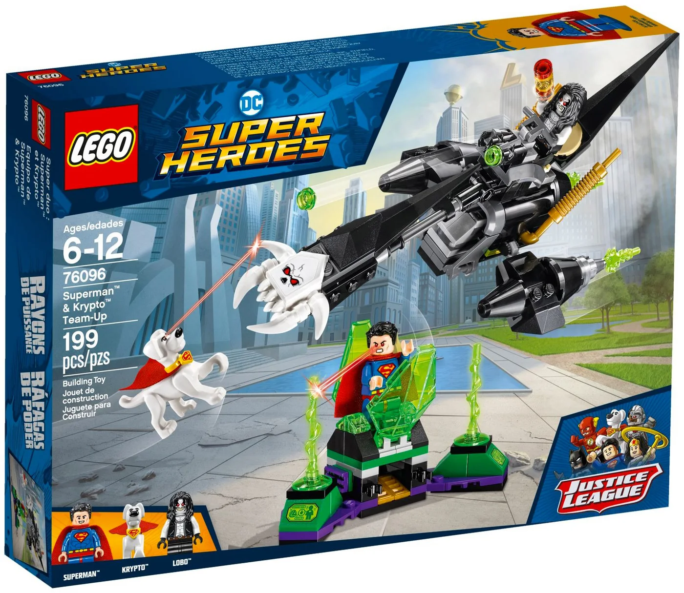 LEGO® DC Comics Super Heroes 76096 Superman e Krypto fanno squadra - vue 7