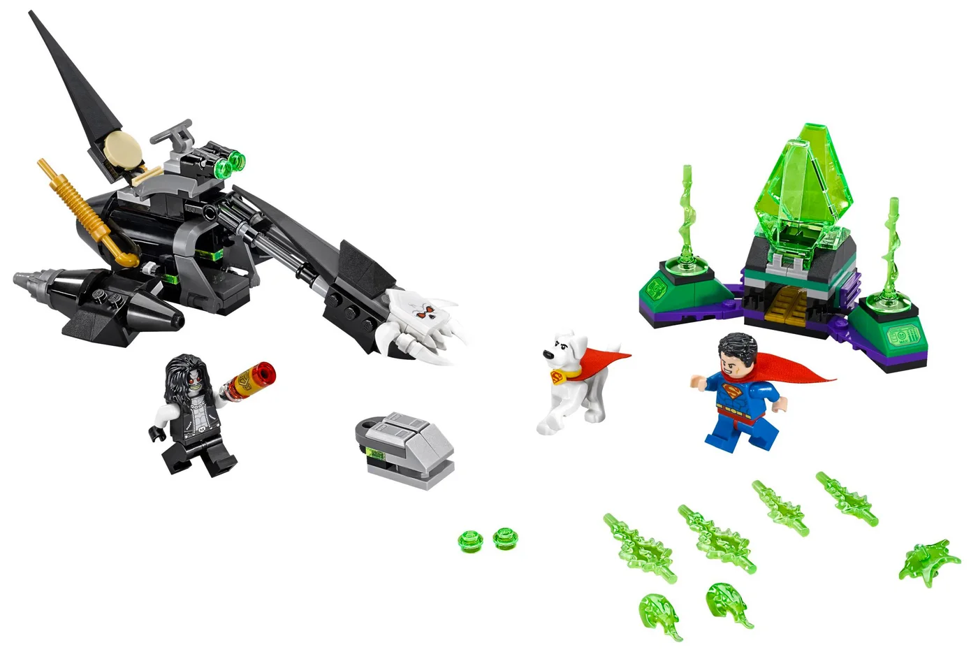 LEGO® DC Comics Super Heroes 76096 Superman e Krypto fanno squadra - vue 8