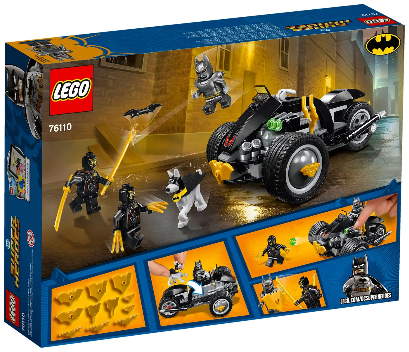 LEGO® DC Comics Super Heroes 76110 Batman: Attacco degli Artigli - vue 5