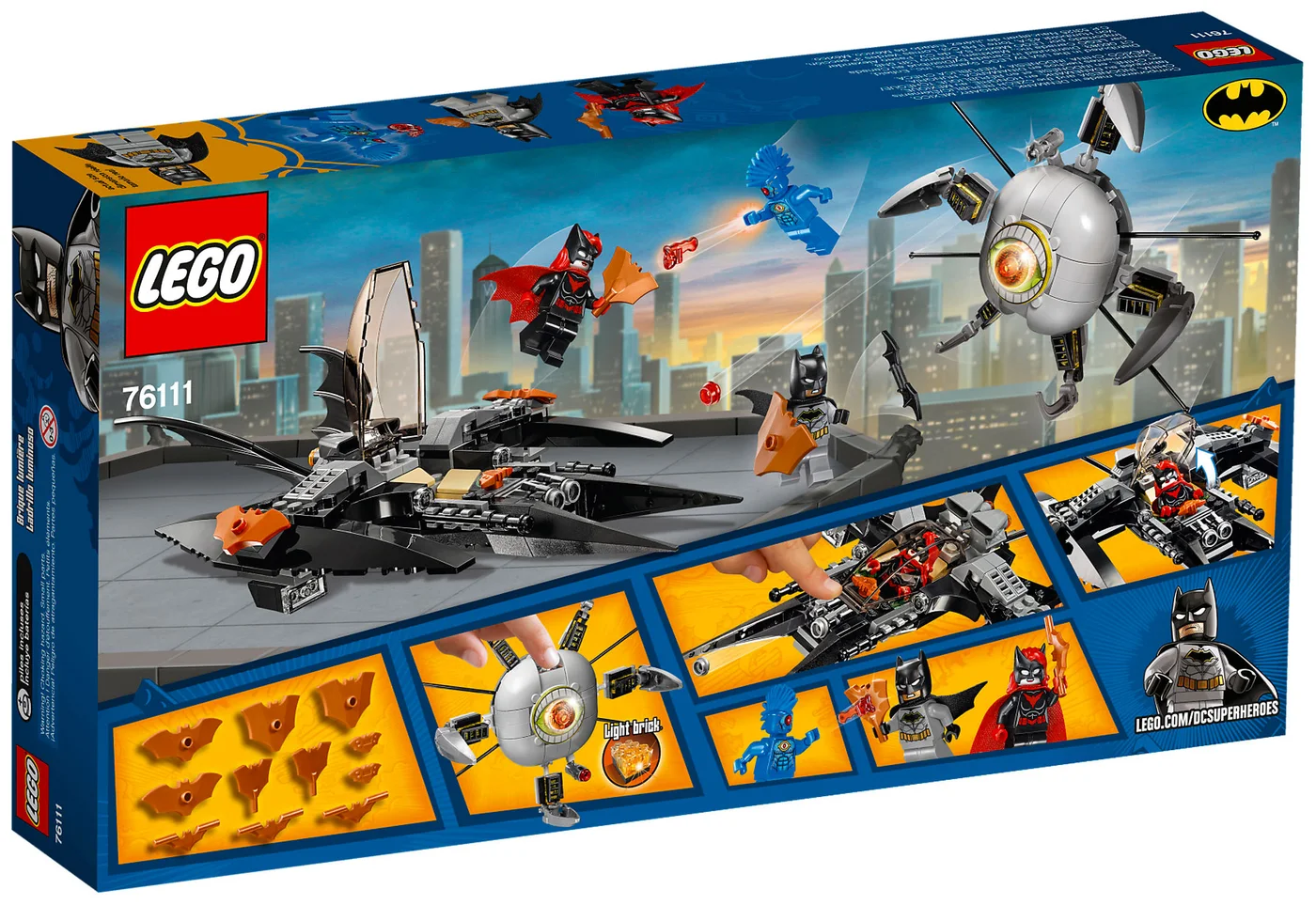 LEGO® DC Comics Super Heroes 76111 Batman: Scontro con Fratello Occhio - vue 2