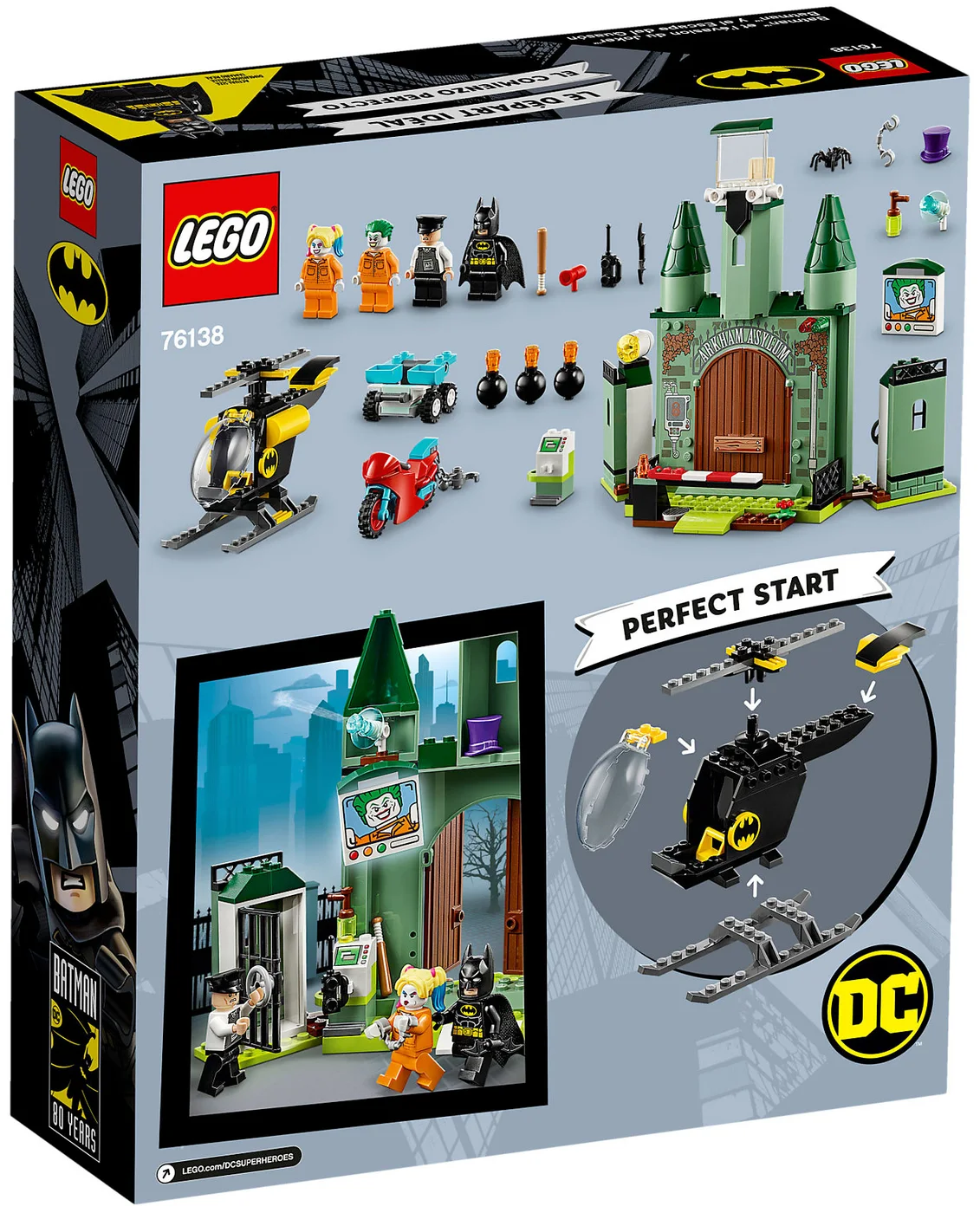 LEGO® DC Comics Super Heroes 76138 Batman e la fuga del Joker - vue 5