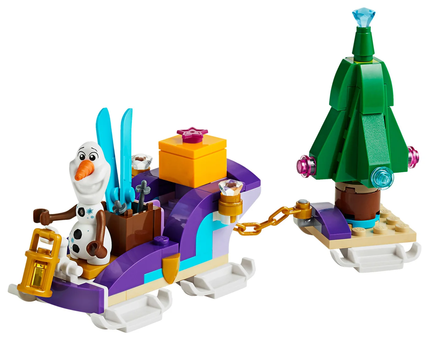 LEGO® Disney 40361 La slitta di Olaf - vue 2