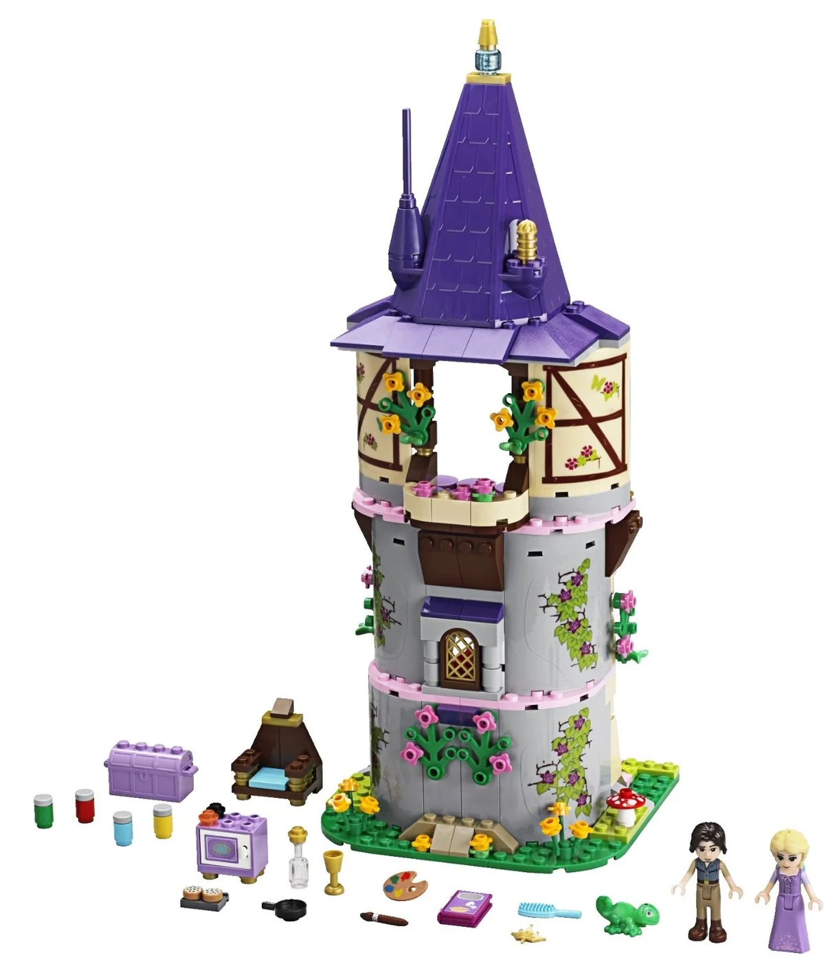 LEGO® Disney 41054 La torre della creatività di Rapunzel - vue 3