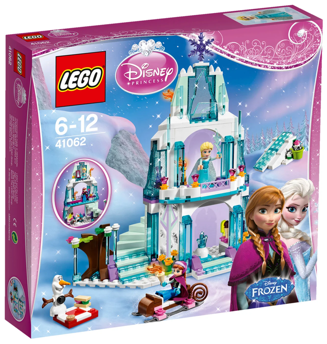 LEGO® Disney 41062 Il castello scintillante di Elsa - vue 2