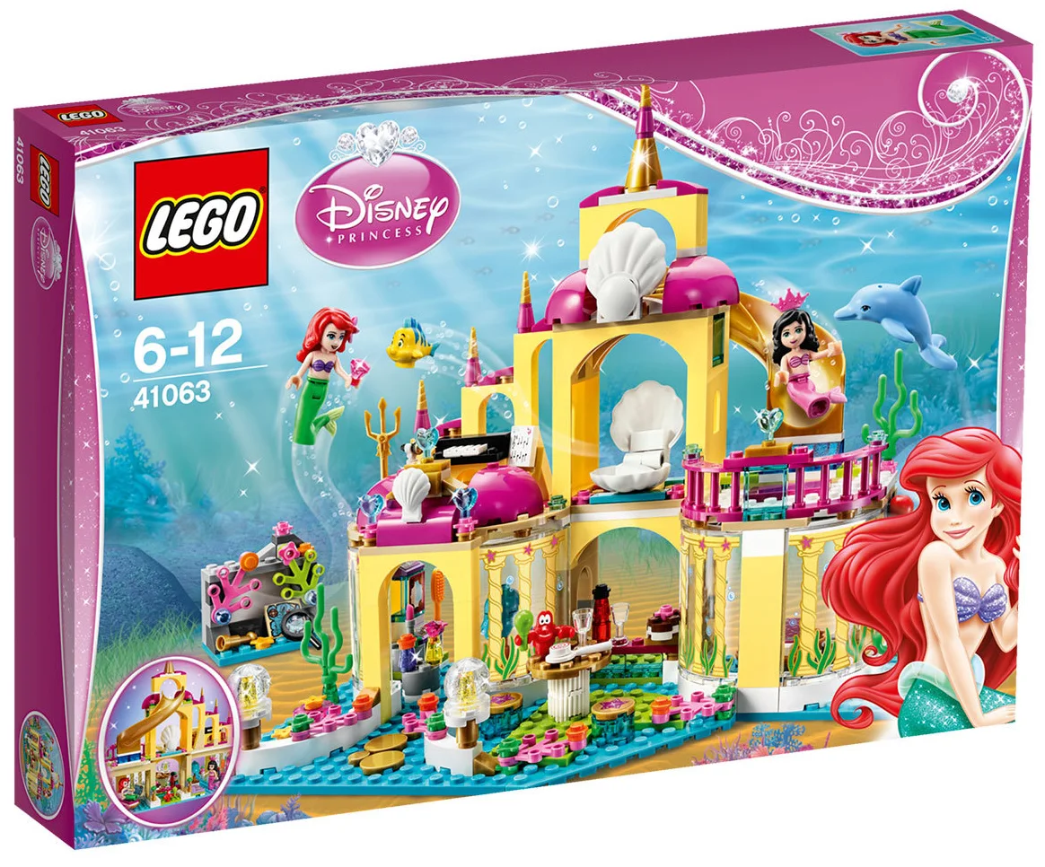 LEGO® Disney 41063 Il palazzo sottomarino di Ariel - vue 6