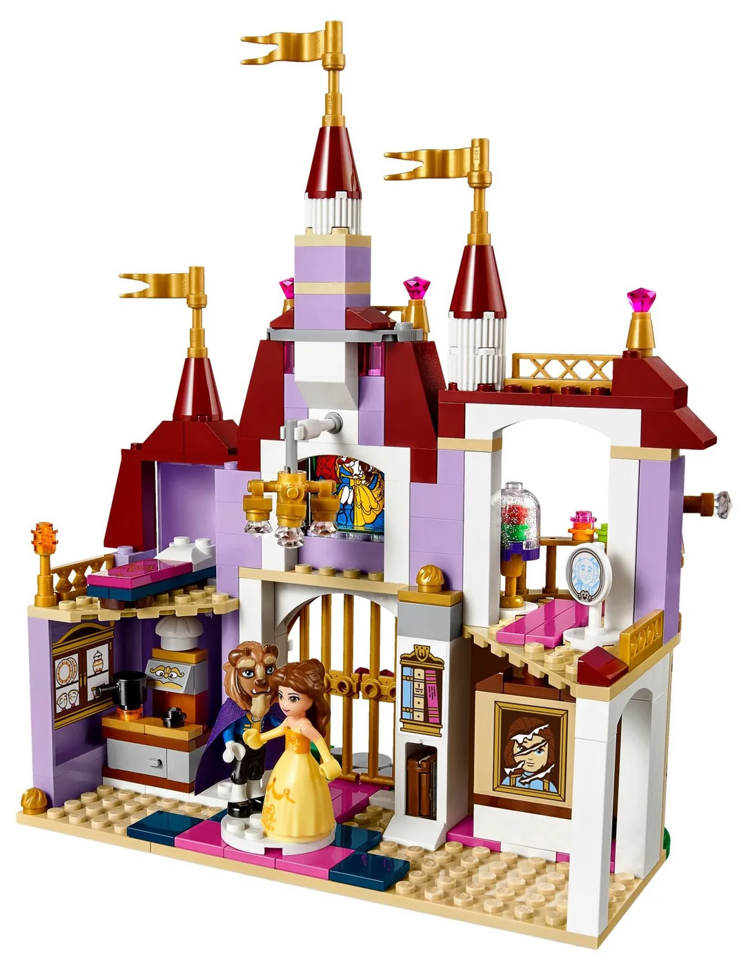 LEGO® Disney 41067 Il castello incantato di Belle - vue 2
