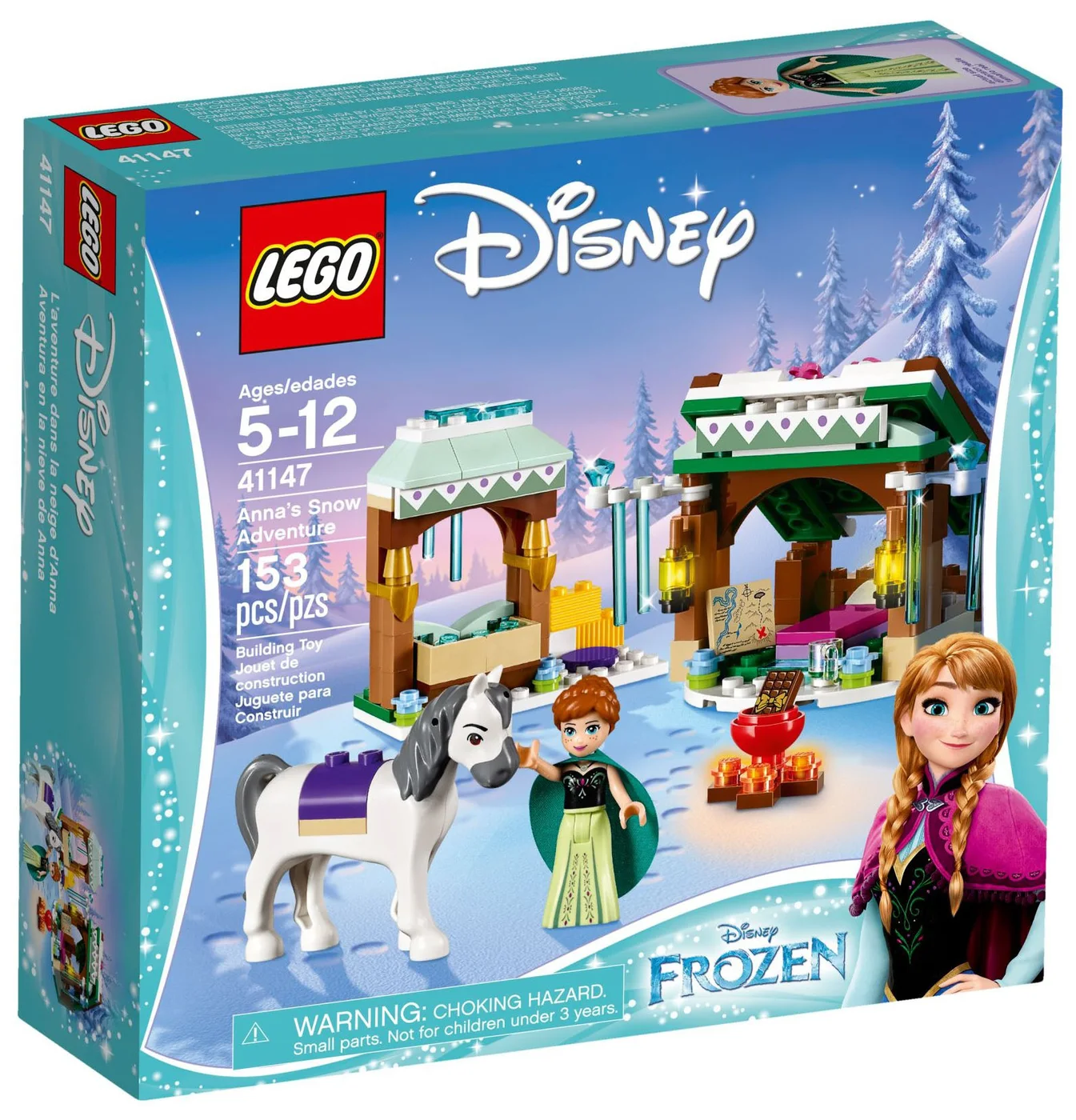 LEGO® Disney 41147 L’avventura sulla neve di Anna - vue 3