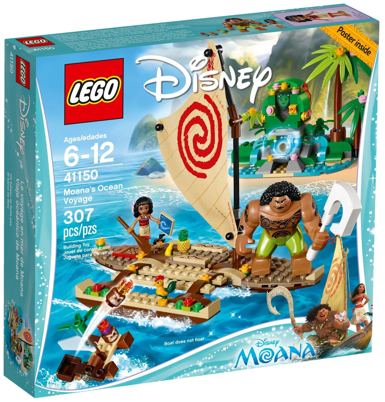 LEGO® Disney 41150 Il viaggio sull’oceano di Vaiana - vue 2