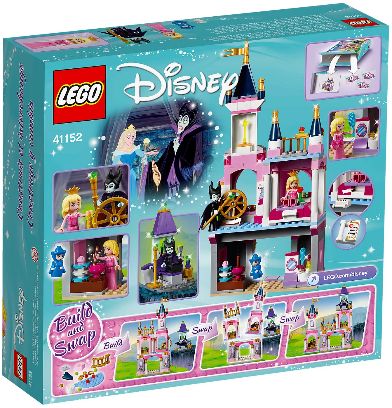 LEGO® Disney 41152 Il castello da fiaba della Bella Addormentata - vue 8