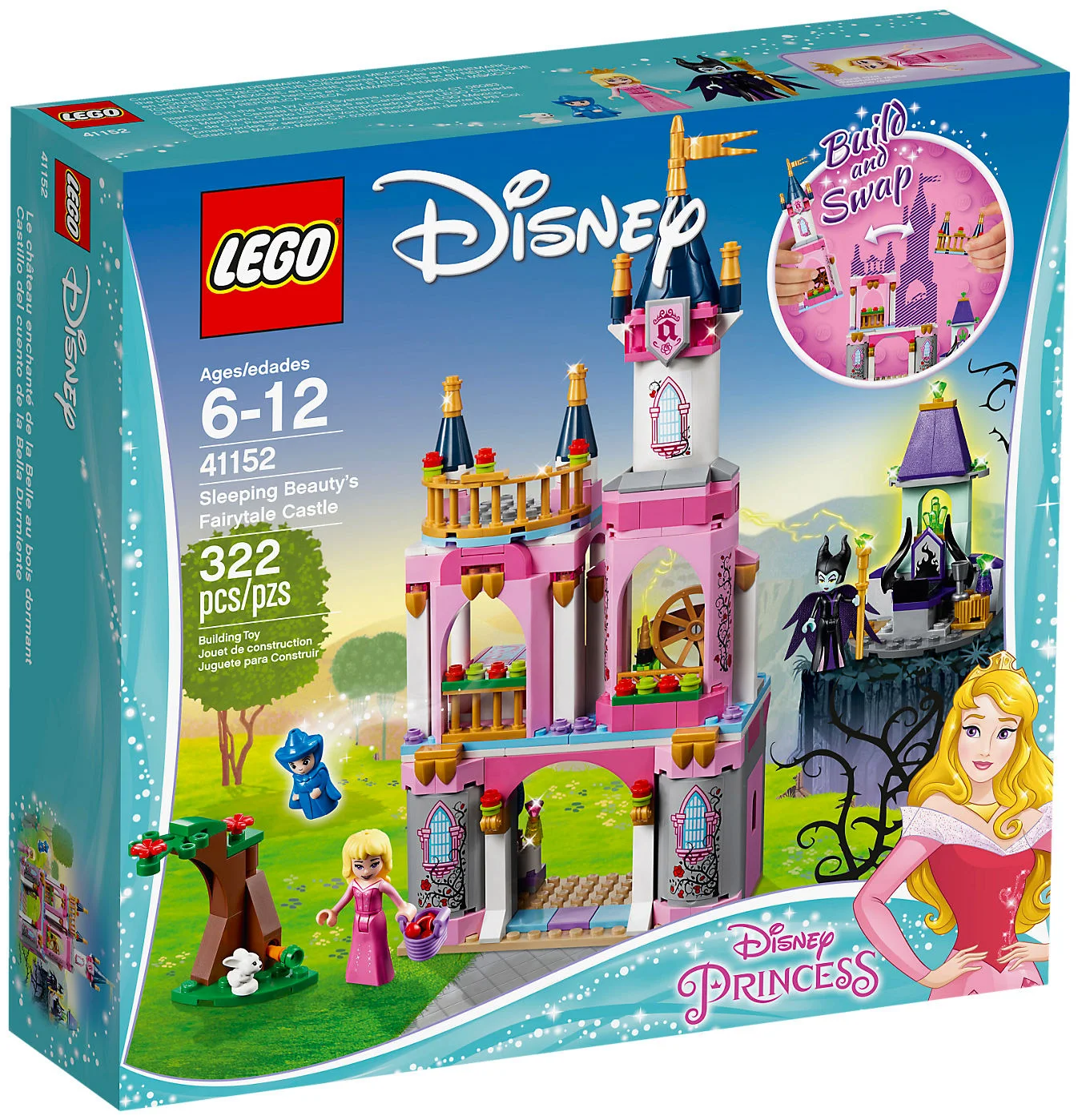 LEGO® Disney 41152 Il castello da fiaba della Bella Addormentata - vue 9