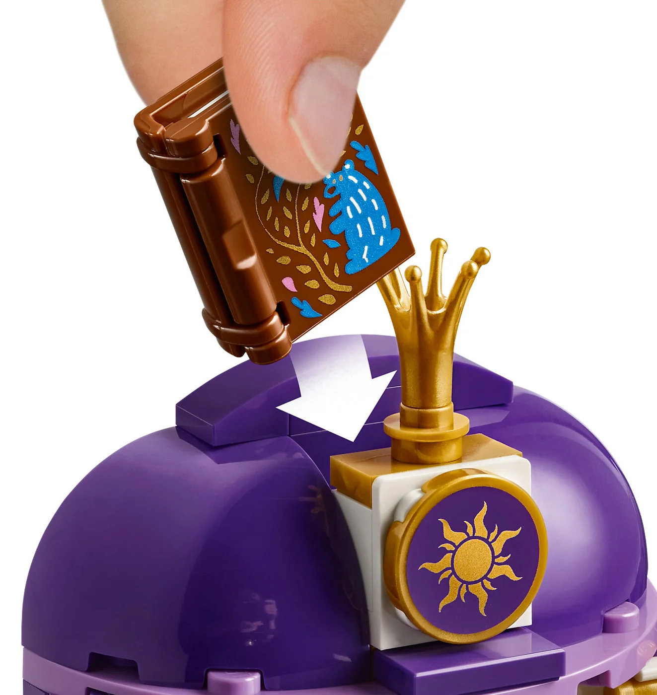 LEGO® Disney 41156 La camera del castello di Rapunzel - vue 3