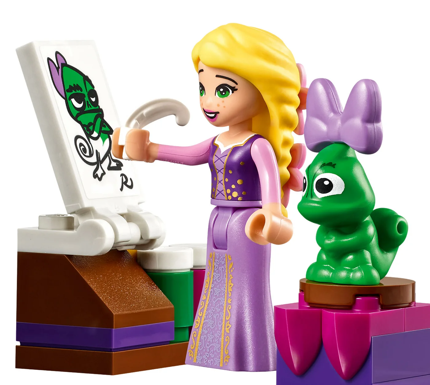 LEGO® Disney 41156 La camera del castello di Rapunzel - vue 4