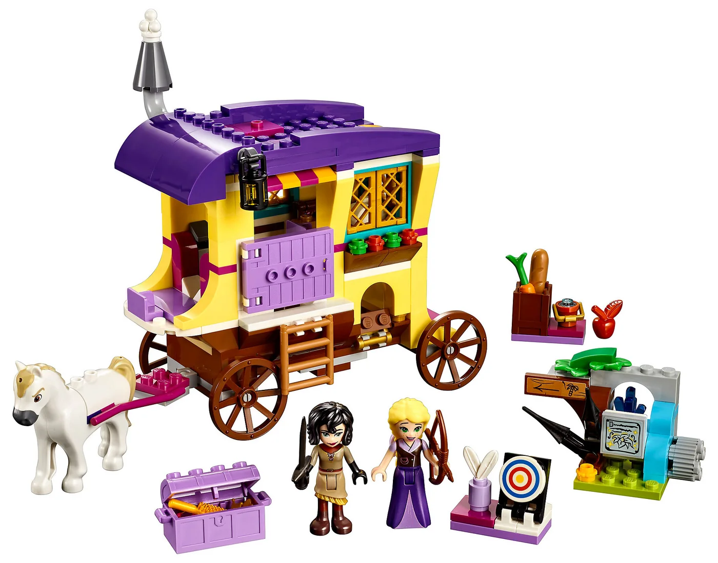 LEGO® Disney 41157 La carovana viaggiante di Rapunzel - vue 4