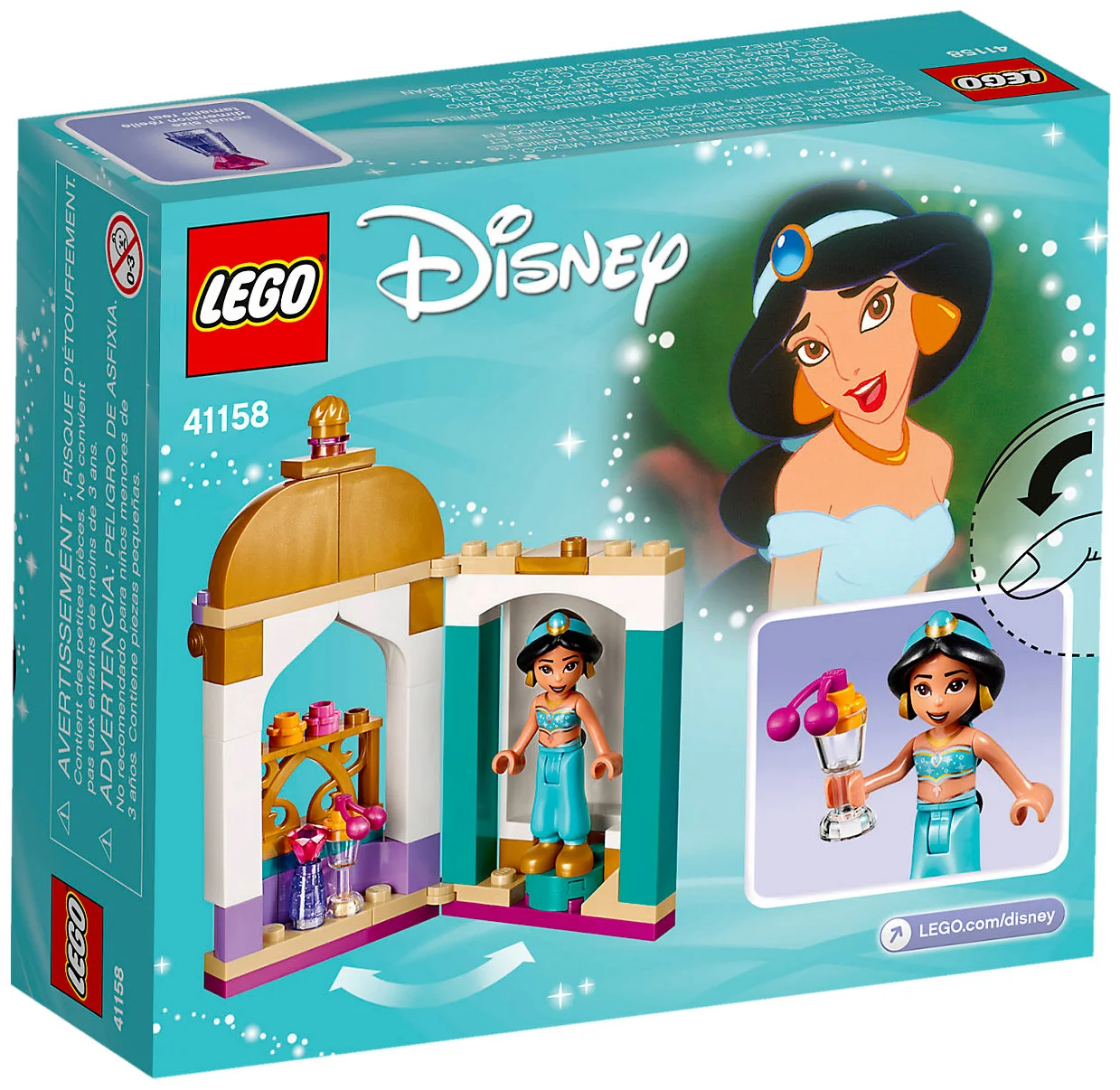 LEGO® Disney 41158 La piccola torre di Jasmine - vue 5
