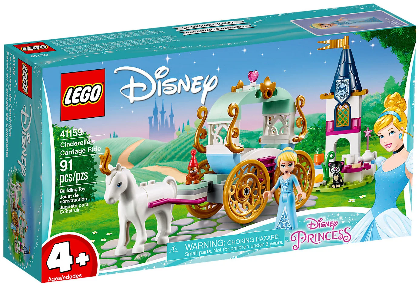 LEGO® Disney 41159 Il giro in carrozza di Cenerentola - vue 2