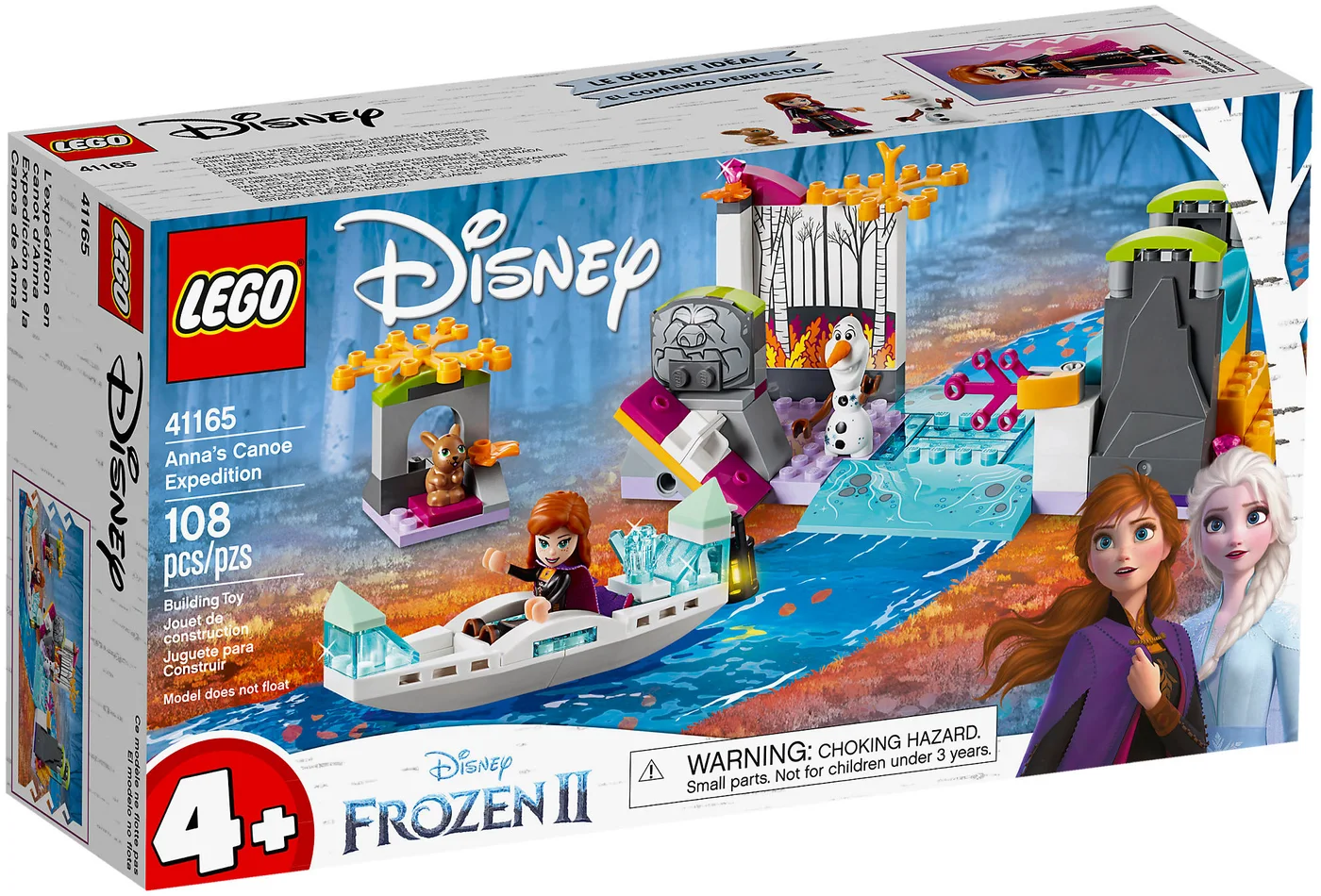 LEGO® Disney 41165 La spedizione in canoa di Anna - vue 2