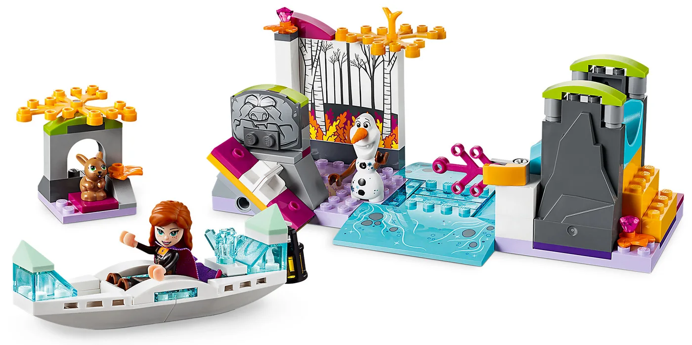 LEGO® Disney 41165 La spedizione in canoa di Anna - vue 3
