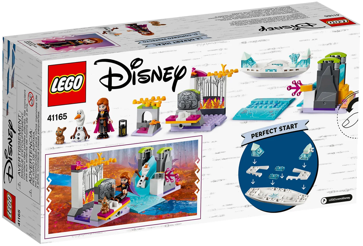LEGO® Disney 41165 La spedizione in canoa di Anna - vue 5