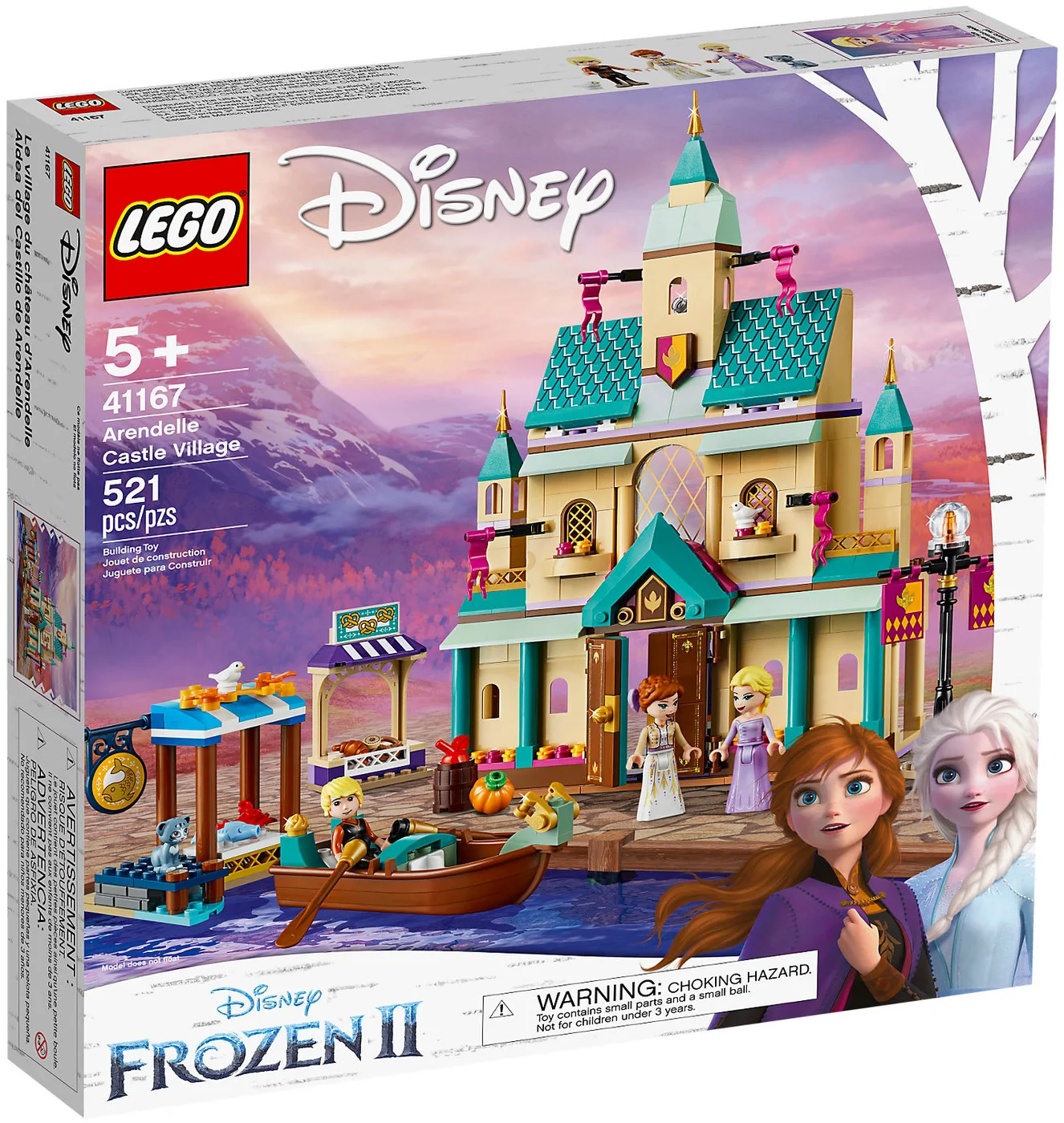 LEGO® Disney 41167 Il villaggio del castello di Arendelle - vue 3