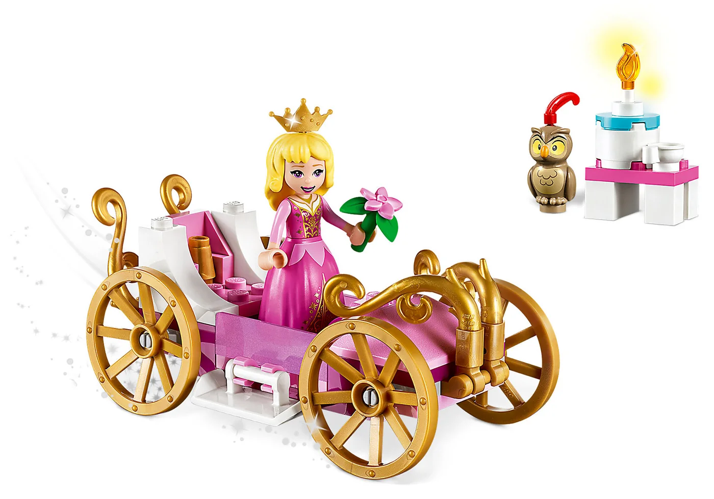 LEGO® Disney 43173 La carrozza reale di Aurora - vue 3
