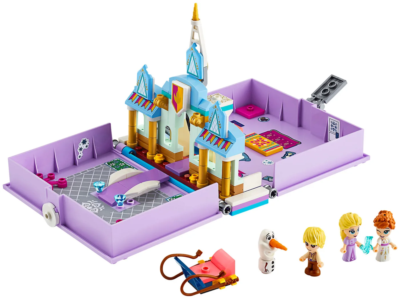 LEGO® Disney 43175 Le avventure nel libro delle fiabe di Anna ed Elsa - vue 2