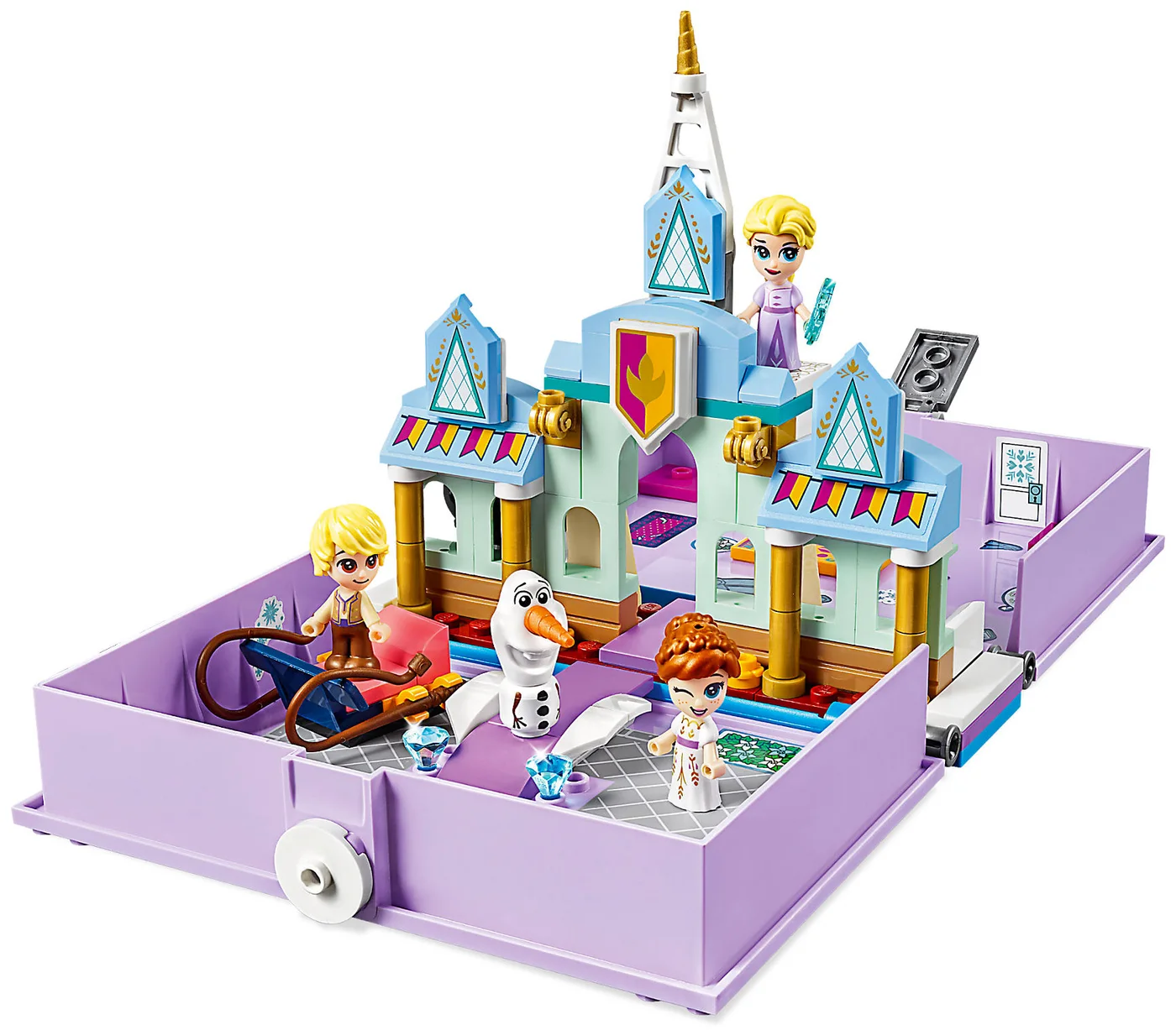 LEGO® Disney 43175 Le avventure nel libro delle fiabe di Anna ed Elsa - vue 3