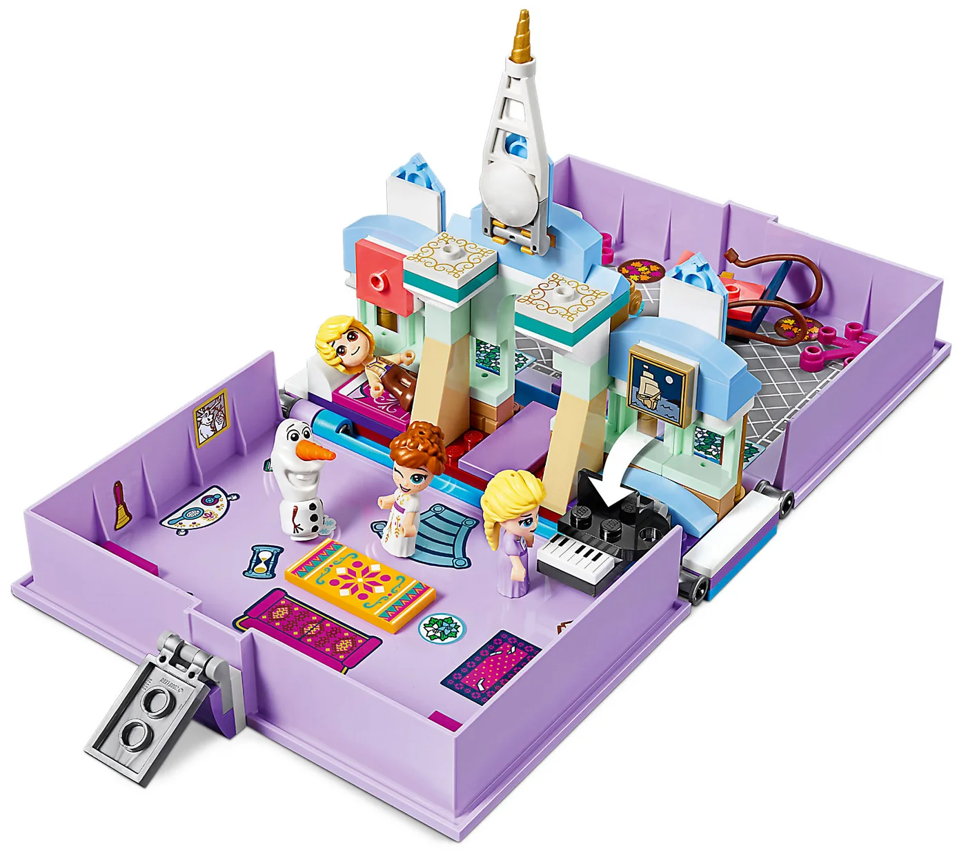 LEGO® Disney 43175 Le avventure nel libro delle fiabe di Anna ed Elsa - vue 4
