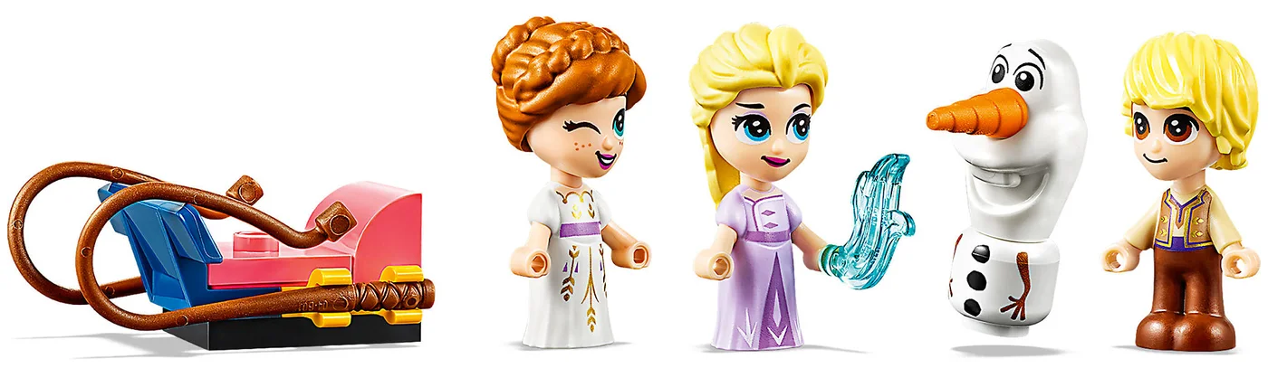 LEGO® Disney 43175 Le avventure nel libro delle fiabe di Anna ed Elsa - vue 6