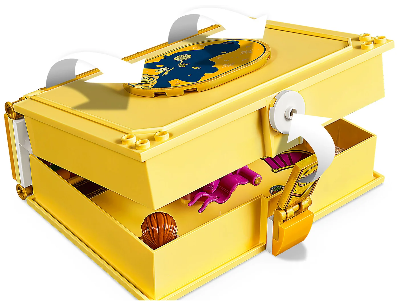LEGO® Disney 43177 Le avventure nel libro delle fiabe di Belle - vue 7