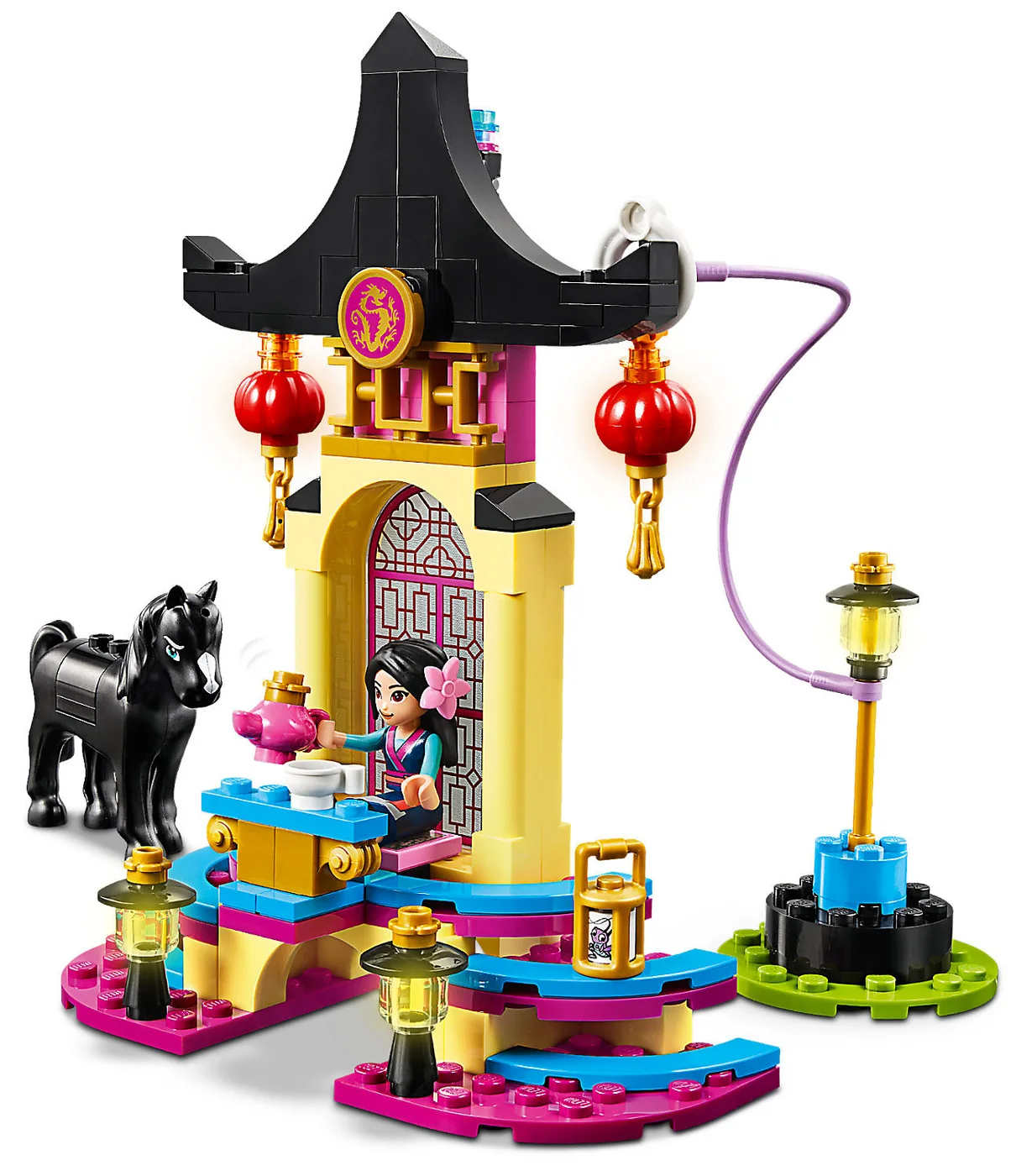 LEGO® Disney 43182 Il campo di addestramento di Mulan - vue 2