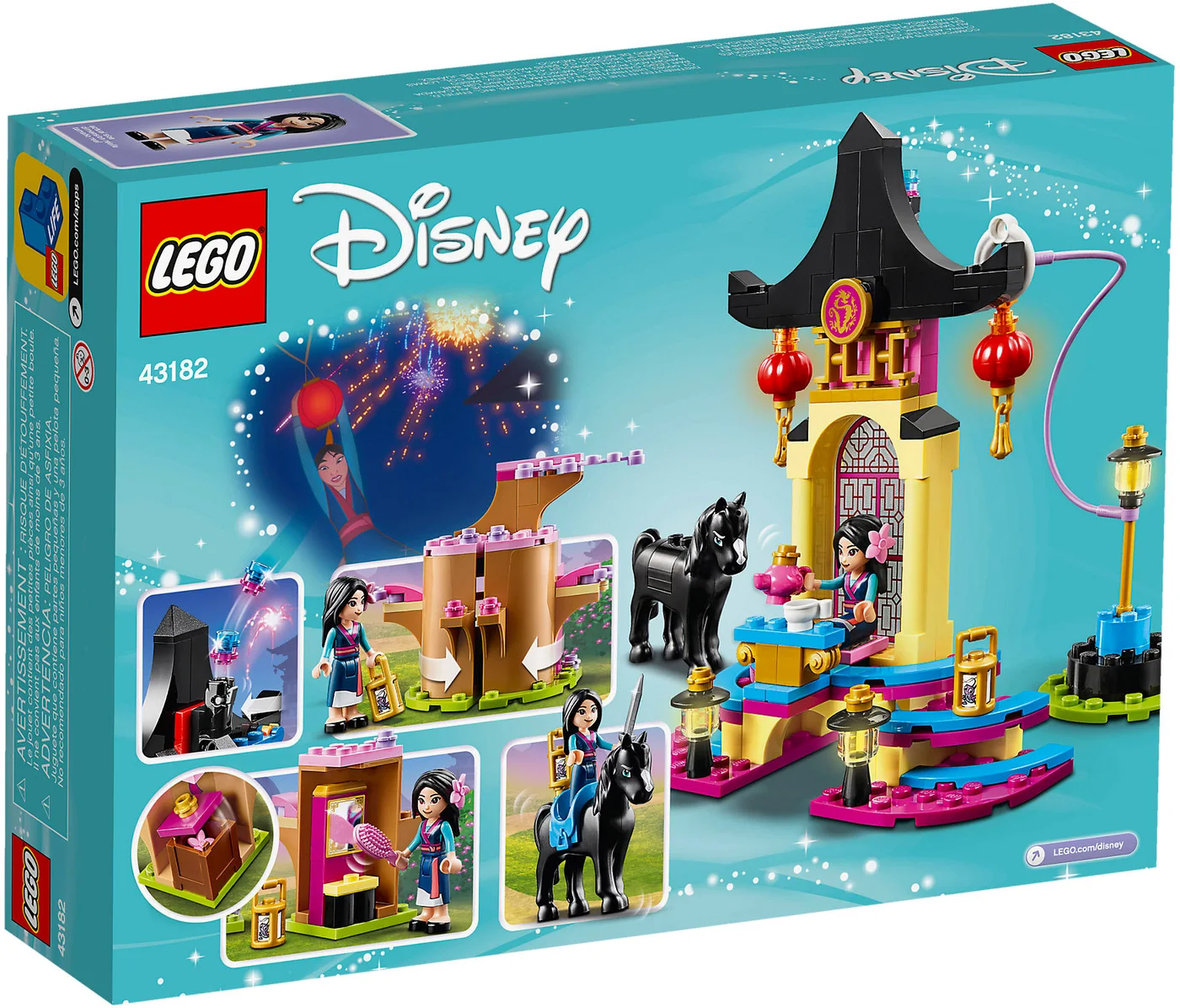 LEGO® Disney 43182 Il campo di addestramento di Mulan - vue 4