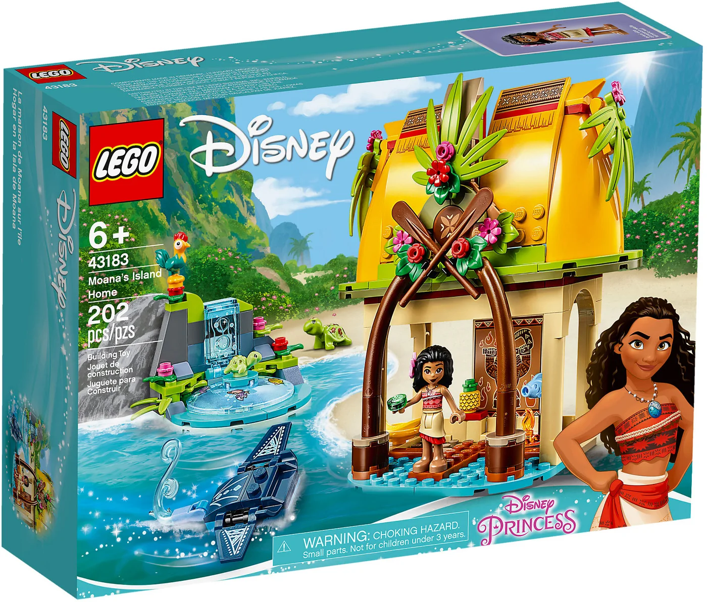 LEGO® Disney 43183 La casa sull’isola di Vaiana - vue 3