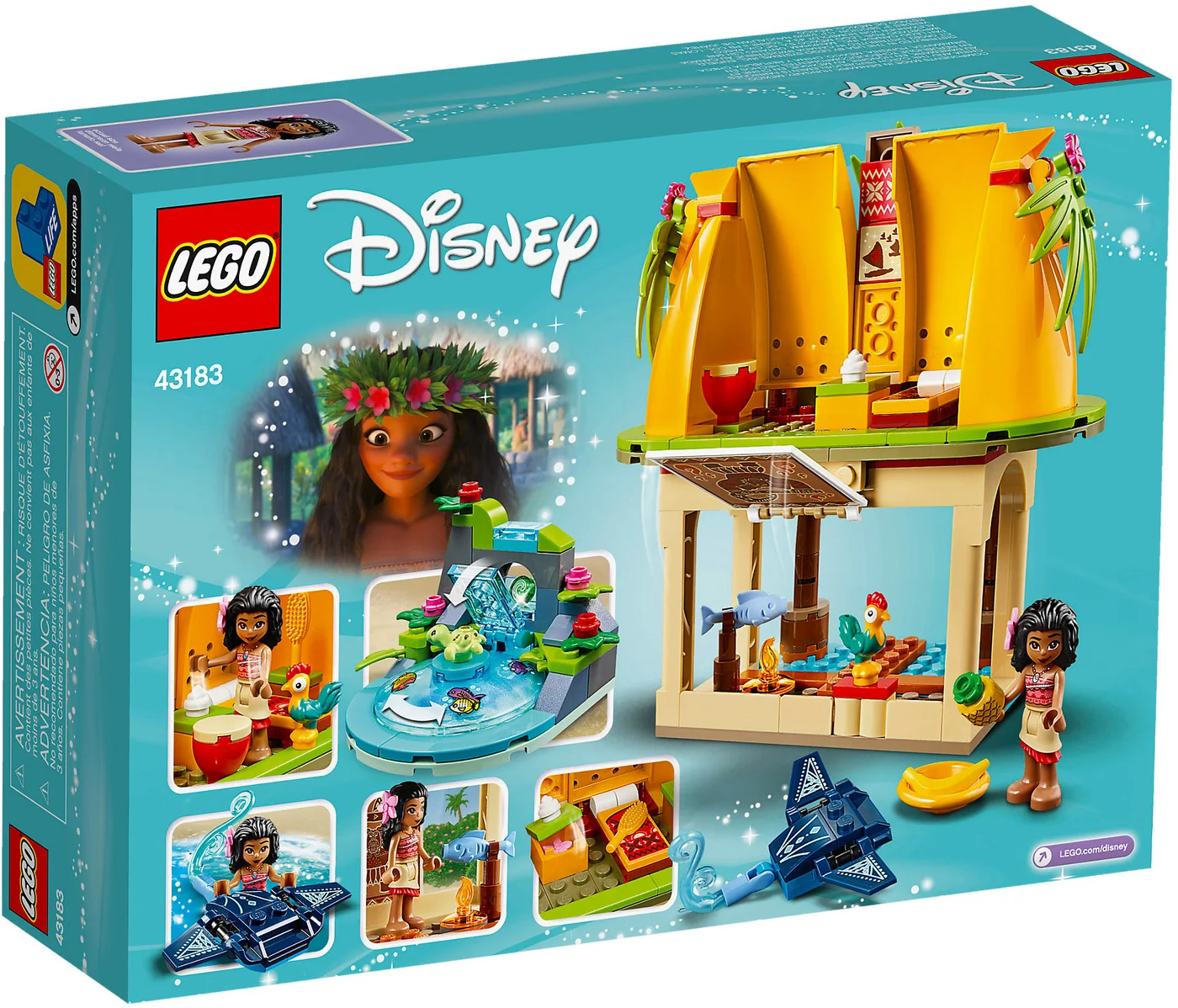 LEGO® Disney 43183 La casa sull’isola di Vaiana - vue 5