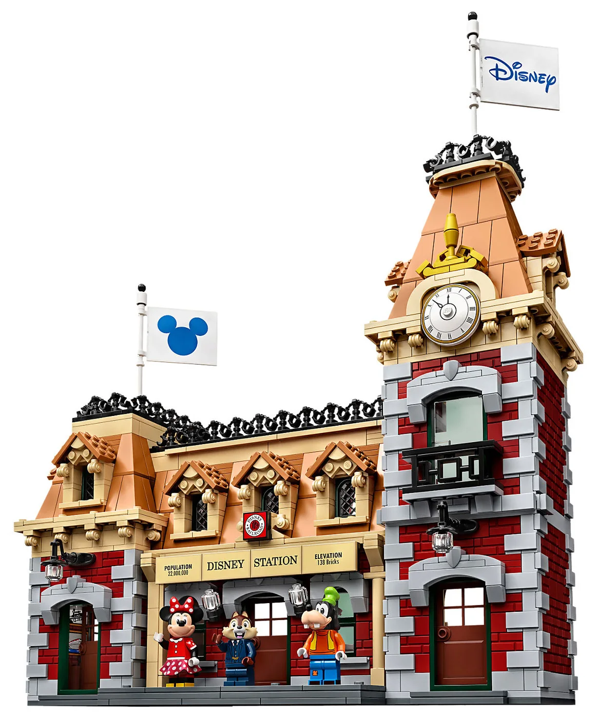 LEGO® Disney 71044 Il treno e la stazione Disney - vue 3